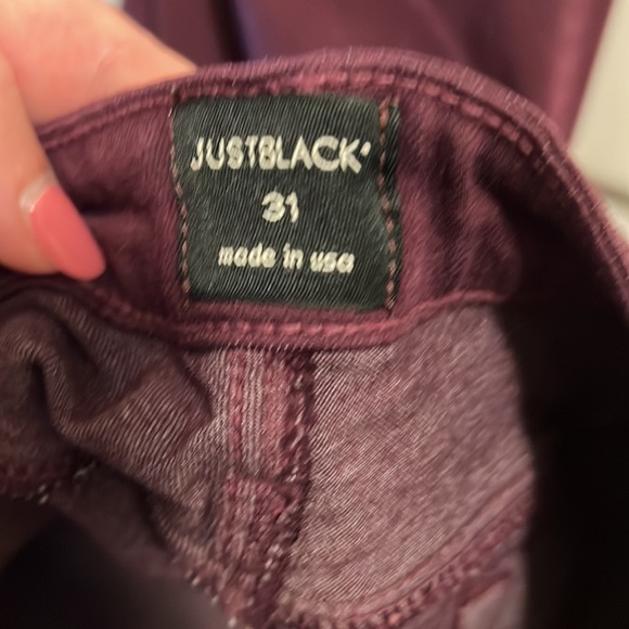 Plum fitted jeans - Picture 2 of 4